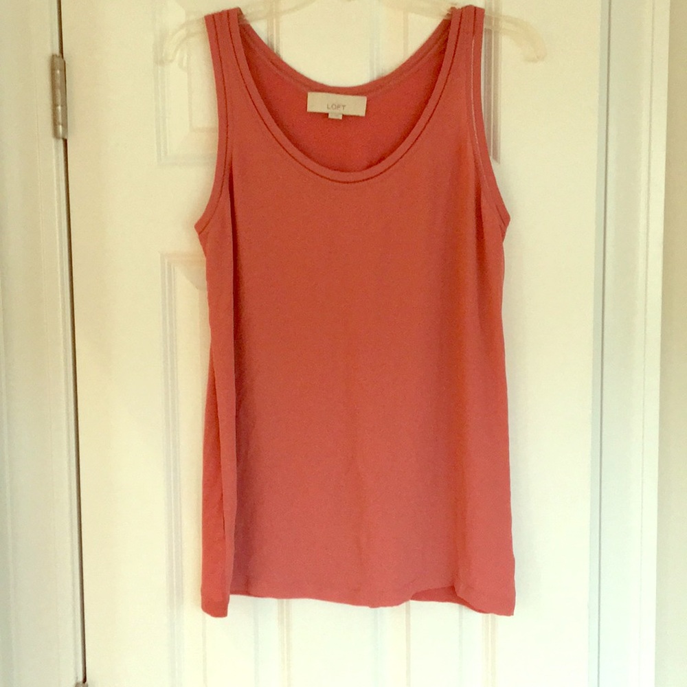 Pink Sleeveless Tank with Pretty Detailing